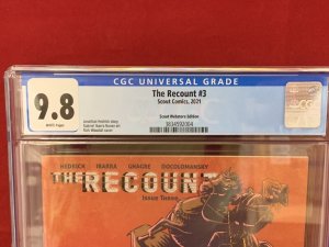 The Recount 3 Webstore Variant CGC 9.8