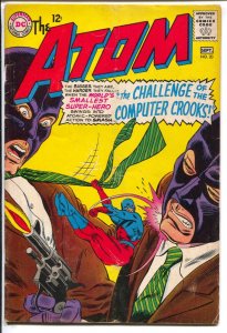 Atom #20 1965-DC-Computer Crooks-Gil Kane-Gardner F Fox-VG+