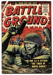 Battleground #12 1956- TIGER OF NORTH KOREA- FN-