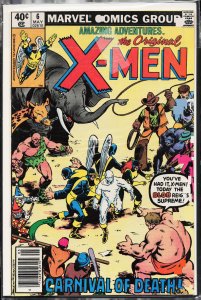 Amazing Adventures #6 Newsstand Edition (1980) X-Men