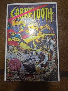1995 Marvel Comics #1 SABRETOOTH Special In the Red Zone Chromium One-shot