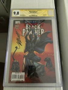 ((SALE!!)) CGC 9.8 NM+/MT SIGNED SHURI AS BLACK PANTHER #3 MCU J. Scott Campbell