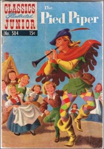 Classics Illustrated Junior #504 (8th) VG ; Famous Authors | low grade comic Pie