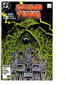 Swamp Thing # 52 NM DC Comic Book Alan Moore Batman Superman Flash Aquaman TD6