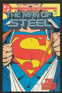 Superman Man of Steel #1 (1986) 4x5 Cover Postcard 2010 DC Comics John Byrne