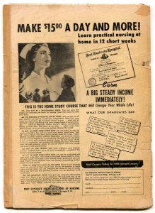 Men in Action #2 1957- Ajax comics -missing centerfold