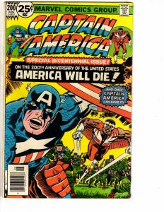 6 Captain America Marvel Comic Books # 190 196 197 198 199 200 Avengers BD1