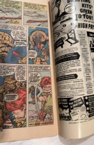 Marvel Two-in-One #1 (1974)vs the man-thing small 1 tear back cover