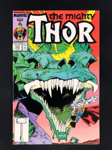 Thor #380 (1987) Death of Midgard Serpent