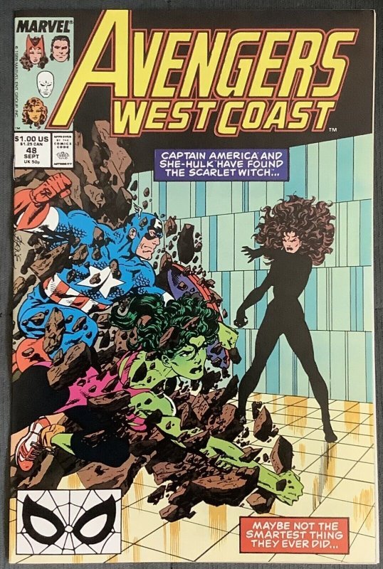 Avengers West Coast #48 (1989, Marvel) NM+