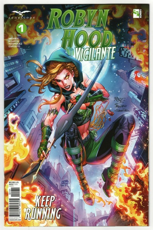 Robyn Hood Vigilante #1 Cvr C Royle (Zenescope, 2019) NM