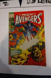 The Avengers #65 (1969) the sword man strikes see descript