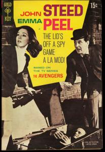 AVENGERS #1-TV-DIANA RIGG-PHOTO COVER FN