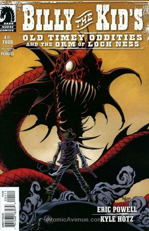 Billy the Kid’s Old Timey Oddities and the Orm of Loch Ness #4 VF; Dark Horse |