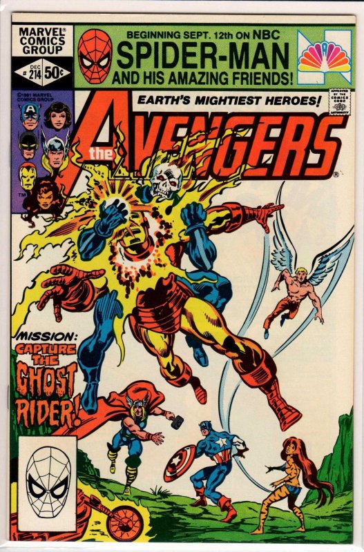The Avengers #214 (1981)