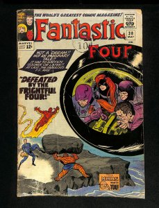 Fantastic Four #38 Sandman! Medusa!  Jack Kirby!
