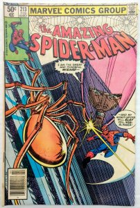 Amazing Spider-Man #213 (FN), Mark Jewelers Variant (5% RARE)