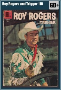 Roy Rogers and Trigger 110 (1957) GD+ Silver Age Dell comic