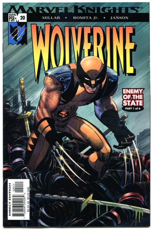 WOLVERINE #20, NM, X-men, John Romita, Mark Millar, 2003, more in store