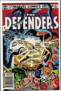 The Defenders #114 (1982) The Defenders