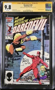Daredevil (1987) # 238 (CGC 9.8 SS) Signed Arthur Adams * Klaus Janson * C= 3