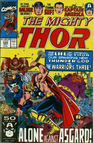 Thor (1966 series) #434, NM + (Stock photo)