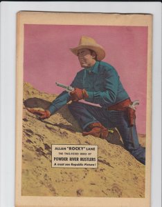 Powder River Rustlers  Fawcett Movie Comic 1 GD/VG- (1950)