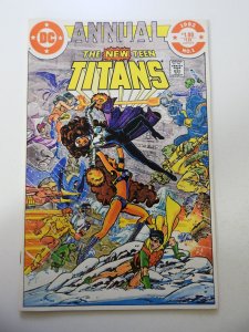 The New Teen Titans Annual #1 (1982) VF Condition