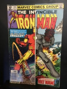 Iron Man #144 (1981) high-grade Vietnam key! VF/NM Wow!