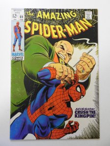 The Amazing Spider-Man #69 (1969) VG Condition moisture stain