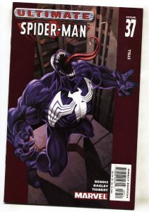 ULTIMATE SPIDER-MAN #37--2003--Ultimate Venom cover--comic book
