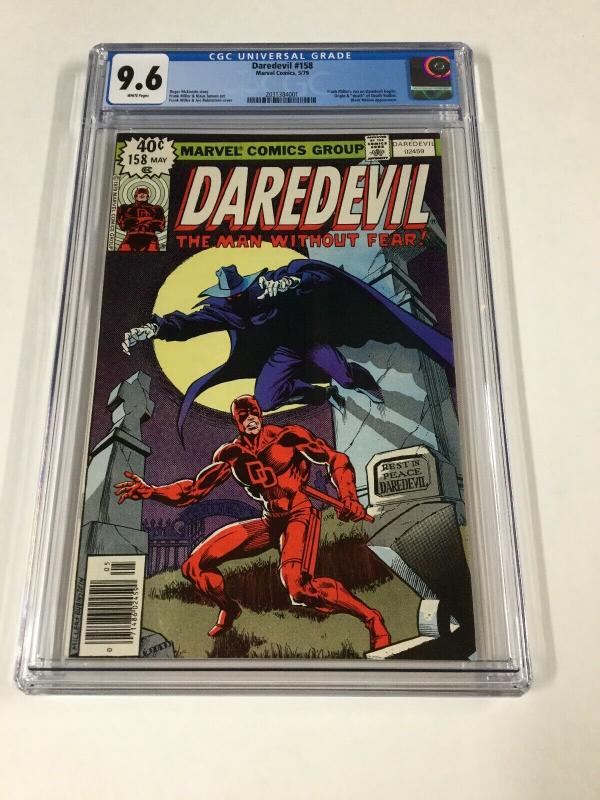Daredevil 158 Cgc 9.6 White Pages Marvel 