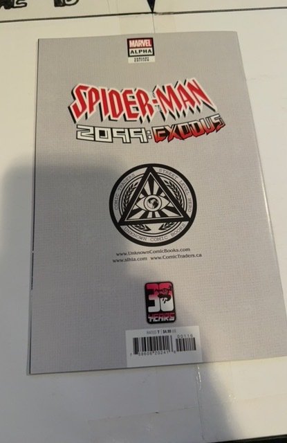 Spider-Man 2099: Exodus Alpha Andrews Virgin Cover (2022)