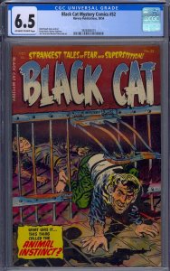 BLACK CAT MYSTERY COMICS #52 CGC 6.5 JOE CERTA