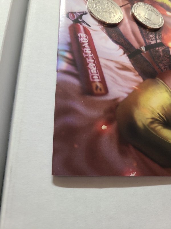 Shikarii Deathrage #4 Firebird Phoenix NM+ Lingerie Virgin Variant + Sticker