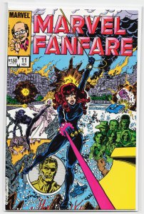 Marvel Fanfare #11 (1983) Black Widow [Key Issue]