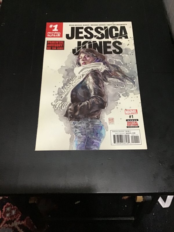 Jessica Jones #1 (1st issue key! High-grade white cover! VF/NM Wow