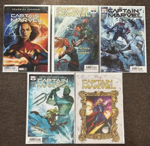 Captain Marvel #22,23,24,25,26 New World Set 2019 Series 11 NM