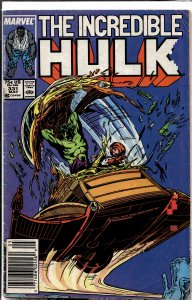 The Incredible Hulk #331 Newsstand Edition (1987) Hulk