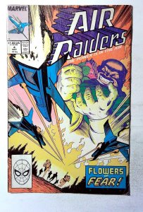 Air Raiders #4 (1988) Marvel Comics Baron Ee-Lon 1st Print Comic Book