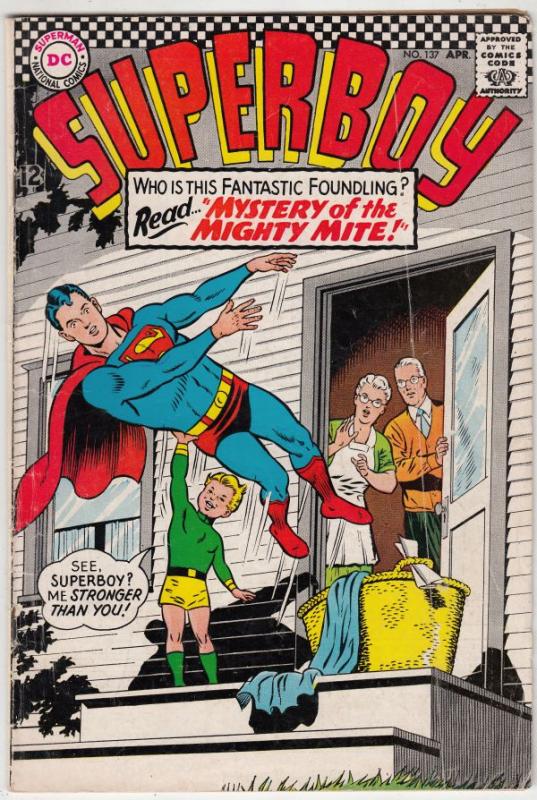 Superboy #137 (Apr-67) VG/FN Mid-Grade Superboy