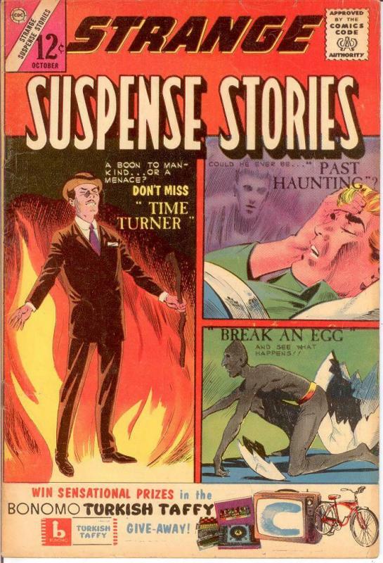 STRANGE SUSPENSE STORIES (1955-1965 CHARLTON) 67 VG-F COMICS BOOK