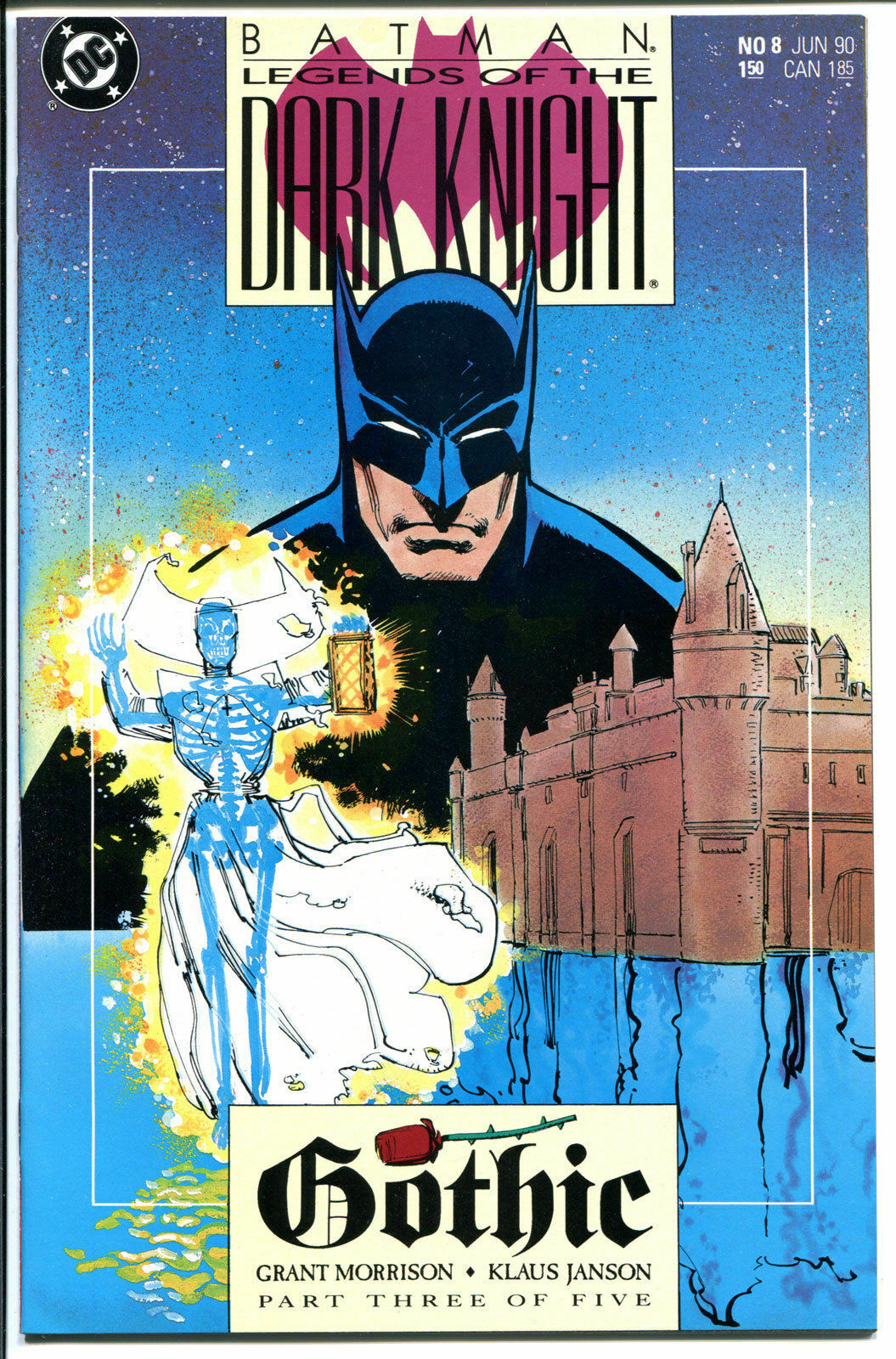 BATMAN : LEGENDS OF THE DARK KNIGHT #8, Gothic, 1989, NM+ / HipComic