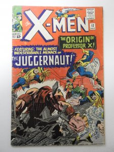 The X-Men #12 (1965) GD+ Condition 1st Appearance of the Juggernaut!