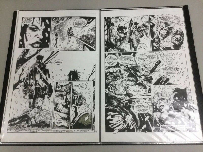 Hannibal King Original Comic Art Complete 23 Page Story Nightvision #4 