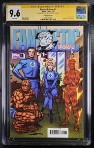 Fantastic Four (2023) # 1 (CGC 9.6 SS) Signed * Sketch Iban Coello * Census = 1