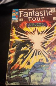 Fantastic Four #53 (1966) 2nd panther app