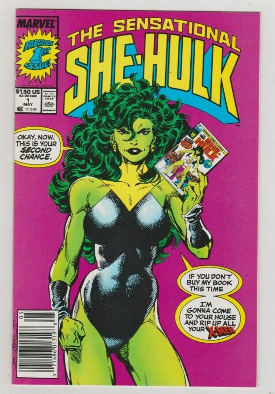 THE SENSATIONAL SHE-HULK #1 / NM UNREAD - 1989 MARVEL COMICS JOHN BYRNE