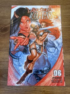 Red Sonja Age Of Chaos # 6 NM Dynamite Bonus FOC Variant Comic Book 6 J366