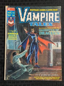 1974 VAMPIRE TALES Magazine #6 G/VG 3.0 Lillith Daughter of Dracula Dark Shadows